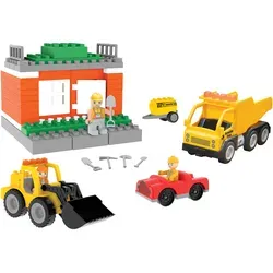 Spielzeugset Baustellenfahrzeuge