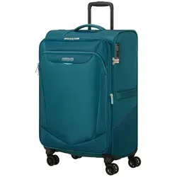 American Tourister Summerride Spinner EXP TSA Trolley Totally Teal 69cm