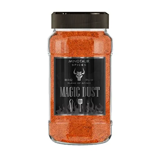Minotaur Spices | Magic Dust Gewürzmischung | 600 g | Grillmarinade für Fleisch, BBQ Rub