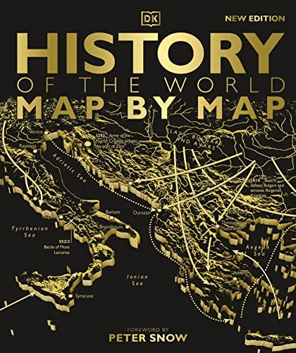 History of the World Map by Map (DK History Map by Map) - Faszinierendes Nachschlagewerk zur Weltgeschichte, detaillierte Karten und informative Texte machen Geschichte lebendig – ideal für Geschichtsinteressierte.