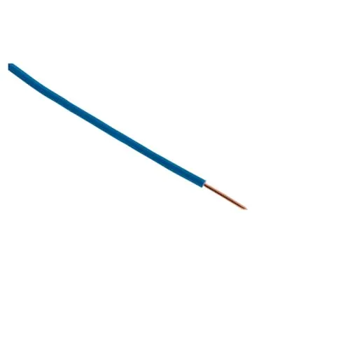 Zenitech - H07V-U 1,5mm² Elektrokabel - Einadriger Leiter PVC-Isolierung - Für Innengebrauch - Nennspannung 700V - Blau - 25m