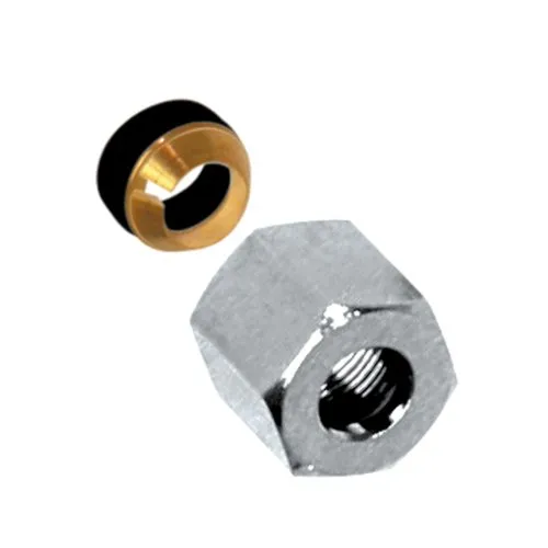 Hansgrohe 96099000 Quetschen Anschluss für Küche Schlauch, Chrom