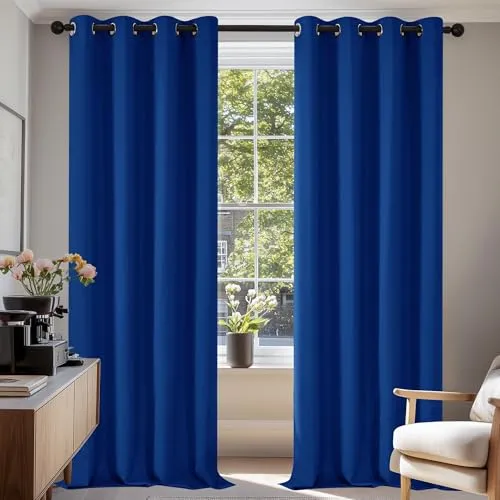 Vorhänge & Gardinen Blau von Deconovo