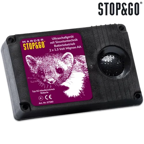Ultraschall Marderabwehrgerät Stop&Go Batterie 07580