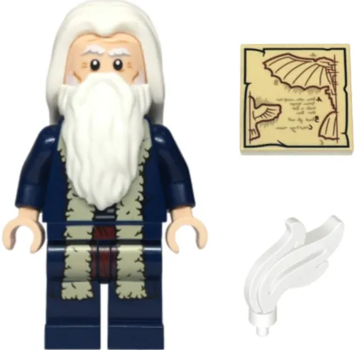 LEGO Icons Minifigur - twn518 - Leonardo Da Vinci - (aus 10363)