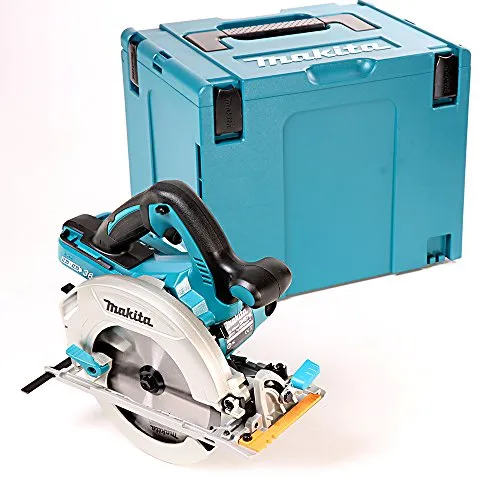 Makita Akku-Handkreissäge DHS710ZJ - 2 x 18 V - Sägen - Hochwertige Akku-Handkreissäge mit 2 x 18 V Antrieb, ideal für präzise Schnitte, umweltfreundlich und robust. Lieferung ohne Akku und Ladegerät.