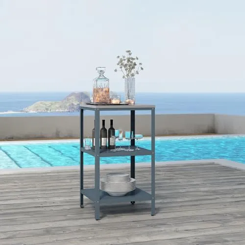 Pflanzenständer Grau von casa.pro