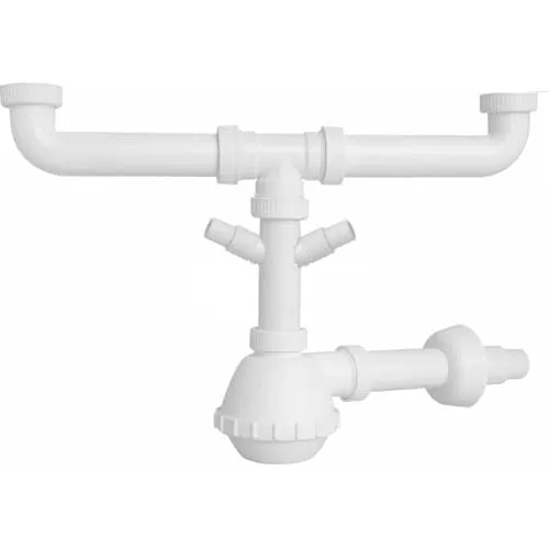 Schläfer 4395322 | Universeller Röhrensiphon für Küche 1