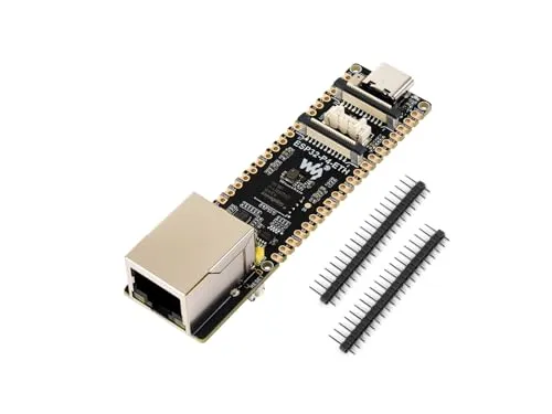 ESP32-P4 Ethernet Entwicklungsboard Basierend auf ESP32-P4 Chip, mit 100M RJ45 ETH Port, MIPI-CSI/DSI, Mikrofon, Lautsprecher Header, PoE Modul und Stromversorgungs Header, USB OTG 2.0 HS usw.