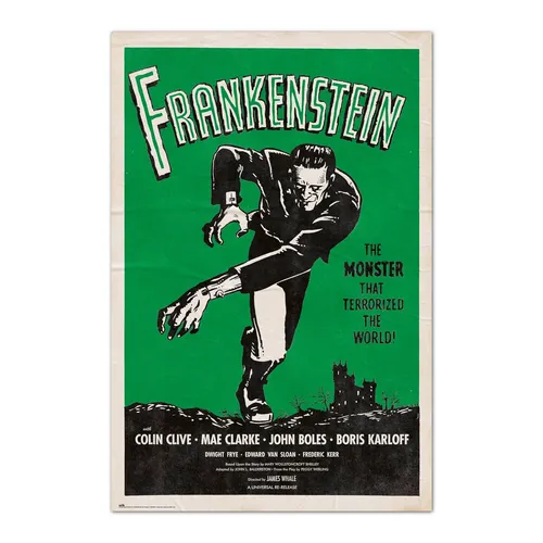 Poster FRANKENSTEIN - Boris Karloff 61x91,5cm NEU 59706 ger