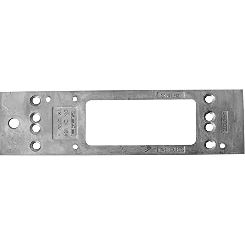 Geze Montageplatte Tiefe 5mm, für TS 3000 V Türschließer, schwarz matt