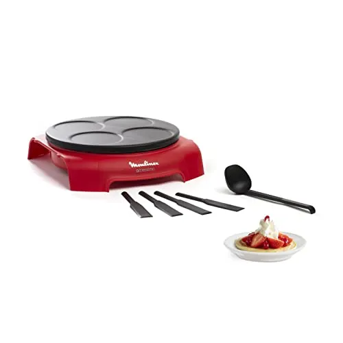 Moulinex PY312511 Crêpes-Maker - Bereiten Sie perfekte Crêpes in Minuten zu – ideal für Familienfeiern und gemütliche Abende!