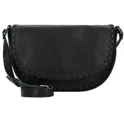 FredsBruder Calm Umhängetasche Leder 26 cm schwarz in schwarz von FREDsBRUDER