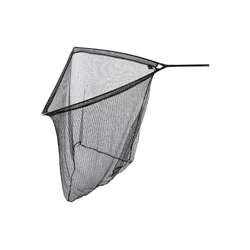 Karpfenkescher Unterfangkescher komplett 2 TLG. Glasfaser 2,40m 100x100cm