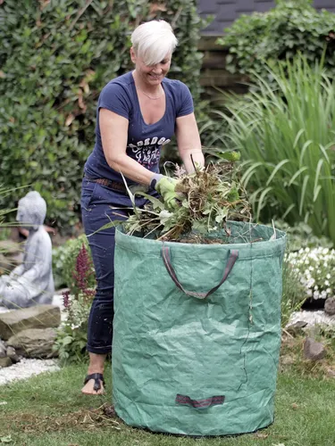 TerCasa Gartensack 272 Liter aus Polypropylen grün