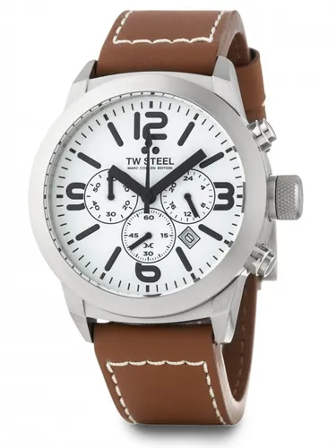 TW Steel Marc Coblen Edition mit Lederband Chronograph Datum 42 MM TWMC10