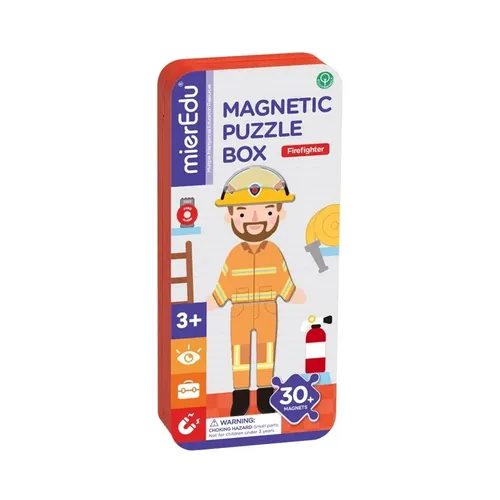 Puzzle magnetyczne Strażak mierEdu 9352801000859