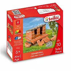 teifoc Hühnerstall - 30 Teile 303340 von teifoc
