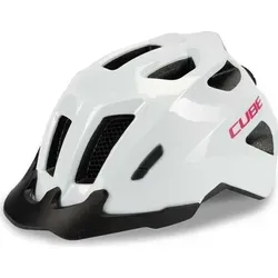 Cube Fink Kinder-Helm flashwhite'n'pink XS (46-51 cm)