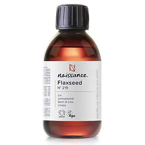 Naissance Leinöl Nativ (Nr. 219) - 225ml - 100% Rein, Kaltgepresst