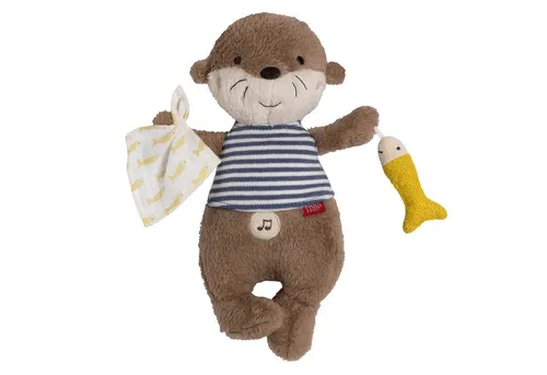 Fehn Einschlafhilfe Otter – Kuscheltier mit Cry-Sensor