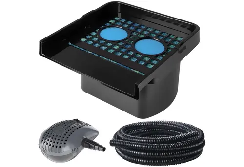 Heissner Bachlaufpumpe Filterfall-Komplett-Set von Heissner