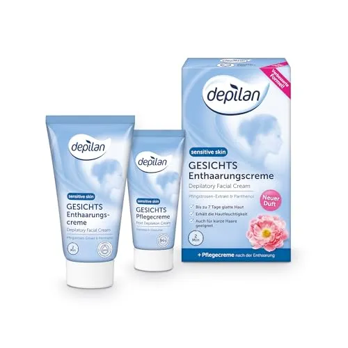 depilan Sensitive Skin Gesichtsenthaarungscreme