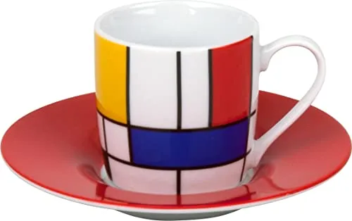 Konitz Espressoset Hommage to Mondrian - Large Fragments