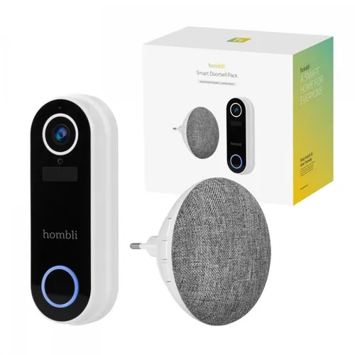Hombli Smart Doorbell 2 inkl. Chime 2 - Weiß
