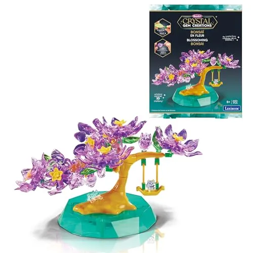 Lexibook, Kristall-Bonsai, lila/pink/grün, CRSS58