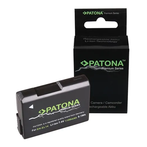 Patona Premium-Akku für Nikon D3500, D5200, D5500 - EN-EL14, EN-EL14a