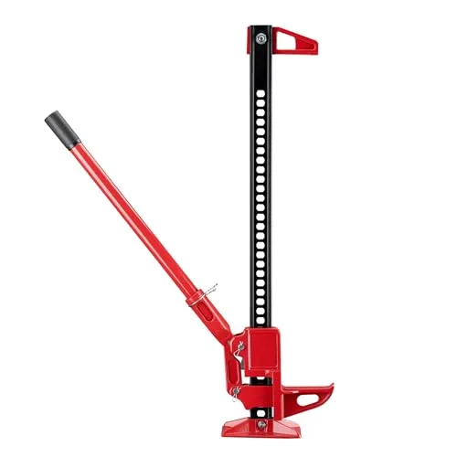 Wiltec 36‘‘ Wagenheber - 3000 kg Traglast & 76 cm Hubhöhe - Wagenheber aus robustem Stahl, ideal für Geländewagen, SUVs und ATVs. Er bietet eine hohe Traglast von 3000 kg und ist perfekt für unebene Böden geeignet.