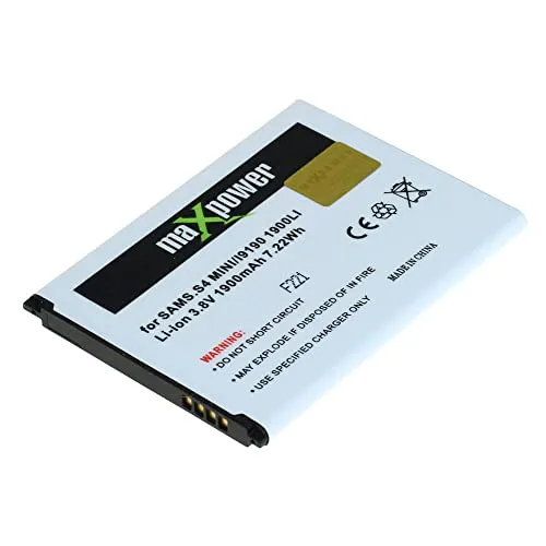 Mobilfunk Krause - Akku MaxPower für Samsung GT-I9190 / I9190 1900mAh Li-Ionen (B500BE)