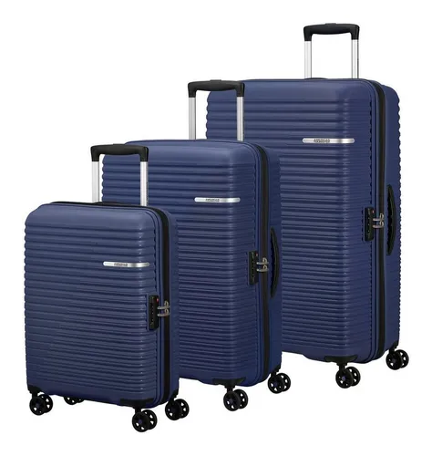 American Tourister® Trolleyset 3 PC Set D, 4 Rollen, (Set, 3 tlg)