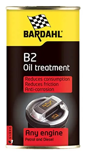Bardahl B2 Oil Treatment 300ML - Motoröl Zusatzstoff für reduzierte Reibung und verbesserte Schmierung, ideal für den Schutz und die Langlebigkeit Ihres Motors.