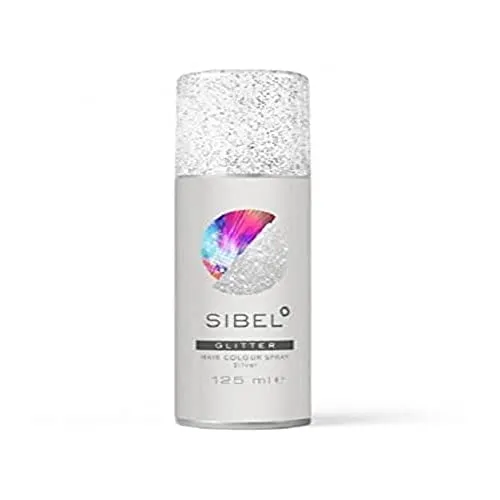 Silbel Color Spray Glitter, silber, 125 m