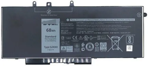 Dell Akku 68Wh Original 8.550 mAh (0GJKNX) - Notebook Akku mit hoher Kapazität von 8.550 mAh für längere Laufzeiten, ideal für mobiles Arbeiten und Gaming.