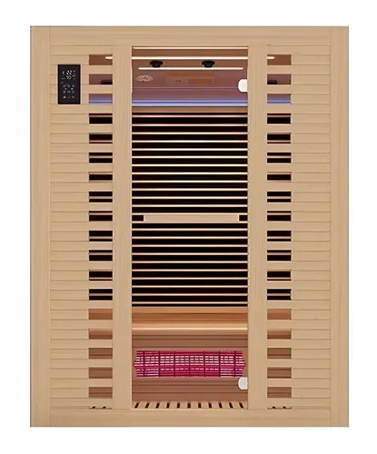 Portable Infrarot-Sauna für 1-3 Personen – Entspannung für zu Hause - Kompakte Infrarot-Wärmekabine aus Massivholz für 1-3 Personen. Genießen Sie entspannende Momente mit einstellbarer Heizleistung und modernem Design. Ideal für Ihr Zuhause!