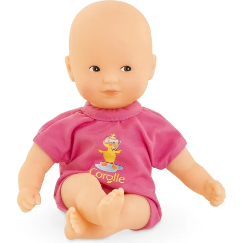 Corolle Mini-Badebabypuppe, Rosa, 20 cm (9000120320) von Corolle
