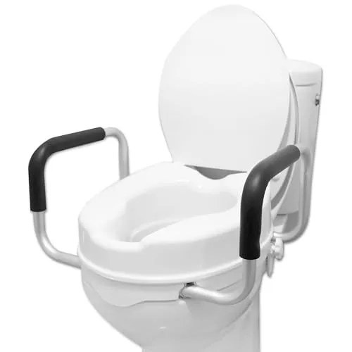 PEPE Mobility Toilettensitzerhöhung mit Armlehnen 10cm von PEPE Mobility
