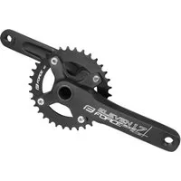 Force Kurbel 11-fach 175mm mit Achse und Tretlager - Hochwertige MTB Kurbelgarnitur für 11-fach Kassette, geeignet für BOOST Geometrie. Inklusive austauschbarem Alu-Kettenblatt und integriertem Tretlager für optimale Leistung.