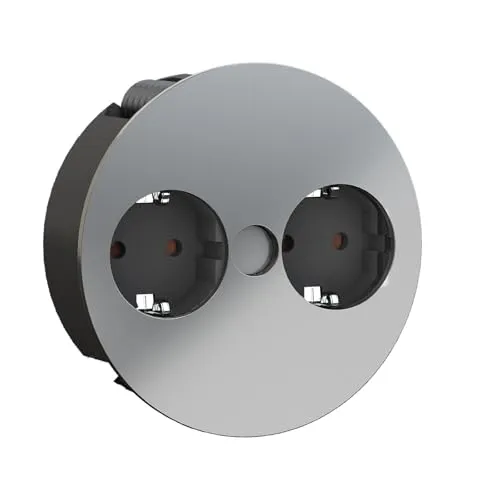 BACHMANN TWIST 2x Schutzkontakt Steckdose von Bachmann