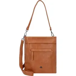 Greenburry Kathi Mad'l Dasch Schultertasche 28cm (tan) - Damentasche aus hochwertigem Kunstleder, stilvolle Schultertasche mit praktischem Reißverschluss und kompaktem Design – ideal für den Alltag.