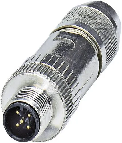 Phoenix Contact 1424658 Sensor-/Aktor-Steckverbinder, unkonfektioniert M12 Stecker, gerade Polzahl Sensoren: 5 1 St.