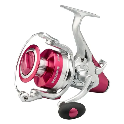 DAM Quick 1 Pink 6000 FS - Hochleistungs-Angelrolle - Angelrollen mit robustem Graphitkörper, 3+1 Kugellagern für seidenweiches Angeln und Freespool-Funktion für präzise Schnurkontrolle. Ideal für passionierte Angler!