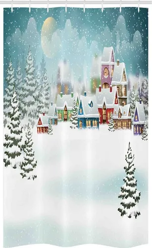 Duschvorhänge Blau von Abakuhaus