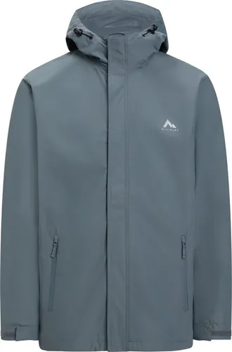 McKINLEY Isar M Regenjacke in BLUE PETROL (Größe M) - Robuste Regenjacke für Herren, ideal für Outdoor-Aktivitäten. Hergestellt aus 100% Polyester, bietet sie optimalen Schutz vor Nässe und Wind.
