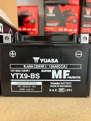 Yuasa YTX9-BS Batterie für Motorräder