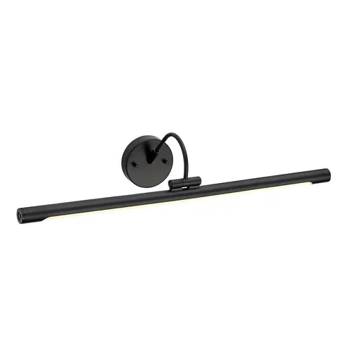 Elstead Alton LED Bilderleuchte 67cm Schwarz - Deckenlampe mit elegantem Design, ideal zur Beleuchtung von Kunstwerken oder Fotos, energieeffizient und stilvoll.