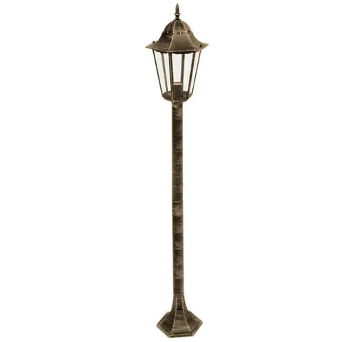 etc-shop LED Außen-Stehlampe, Leuchtmittel inklusive, Warmweiß, LED Kandelaber Stehleuchte Außenlampe Gartenlaterne antik Filament